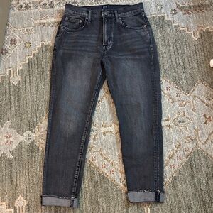 GAP Women's Straight Leg Jeans - Dark Gray